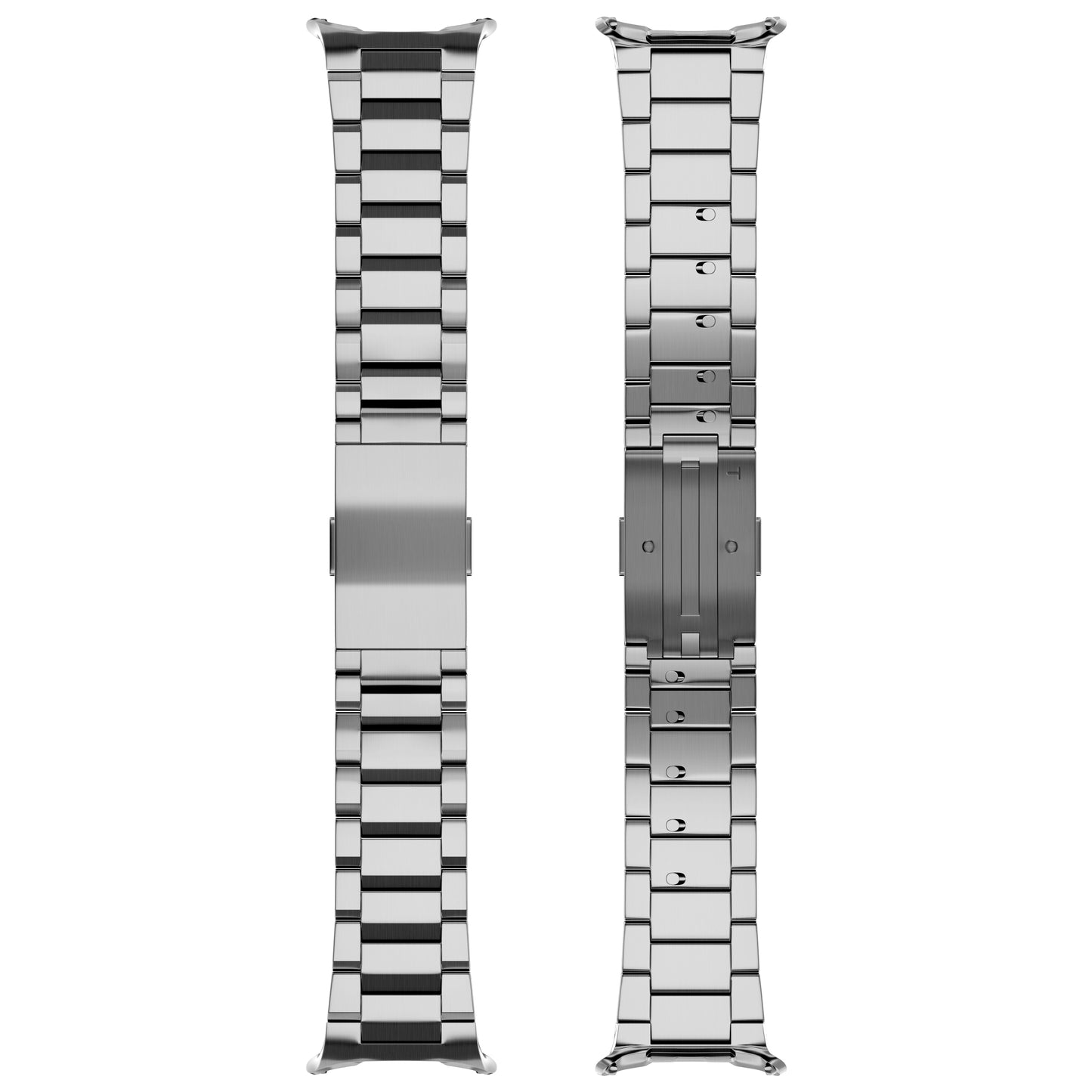 LDFAS for Galaxy Watch Ultra Bands, Titanium Metal Watch Band with Hidden Buckle Classic Style Compatible for Samsung Galaxy Watch 7 Ultra 47mm Band