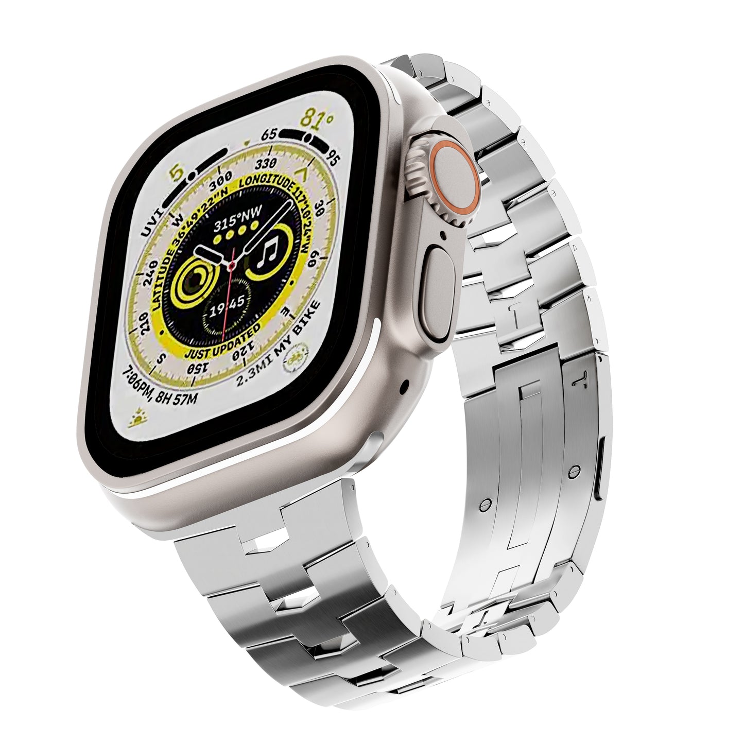 Vented Titanium Bands Straps for Apple Watch Ultra 2(49MM)