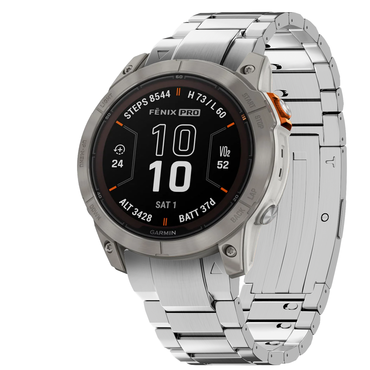 Titanium Band 26MM for Garmin Fenix 8/7X/6X Pro/5X Plus (SSR)