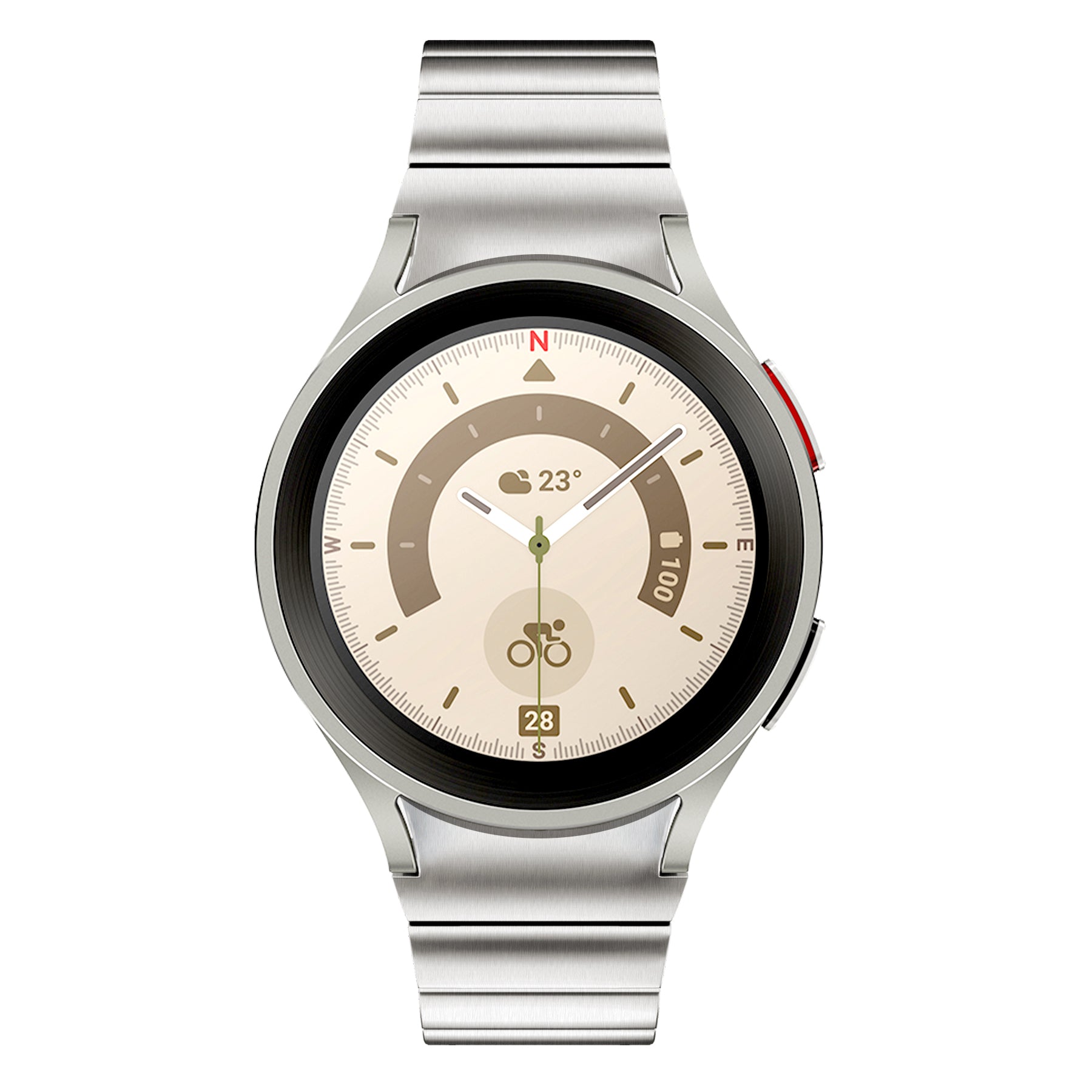 Samsung Galaxy Watch5 Pro GP-TYR925 Link Bracelet Titanium Strap