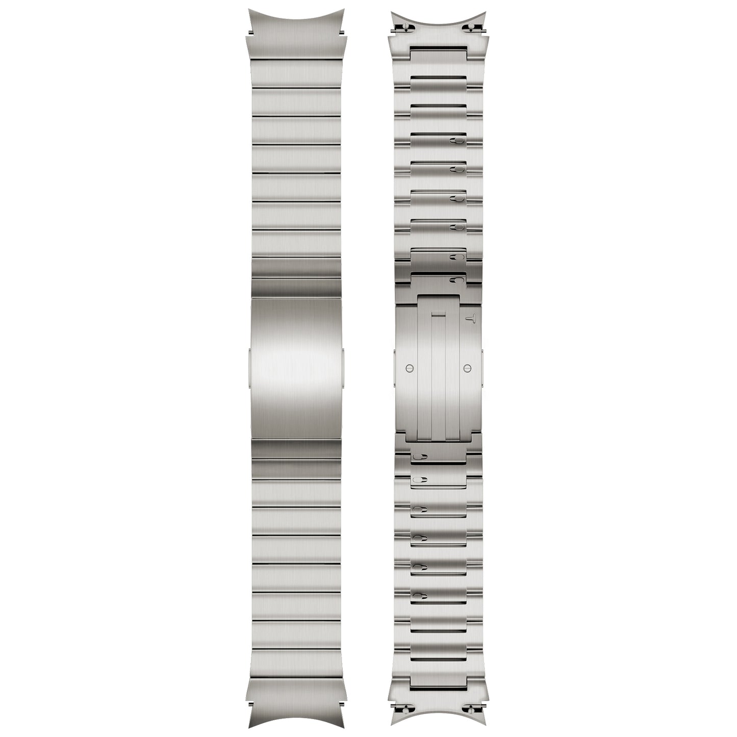 Curved Buckle Titanium Band for Galaxy Watch 7/Galaxy Watch 6 Classic