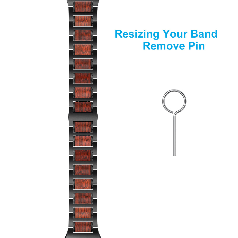 Resizing Your Watch Band (Remove Pin) | Wood Bands