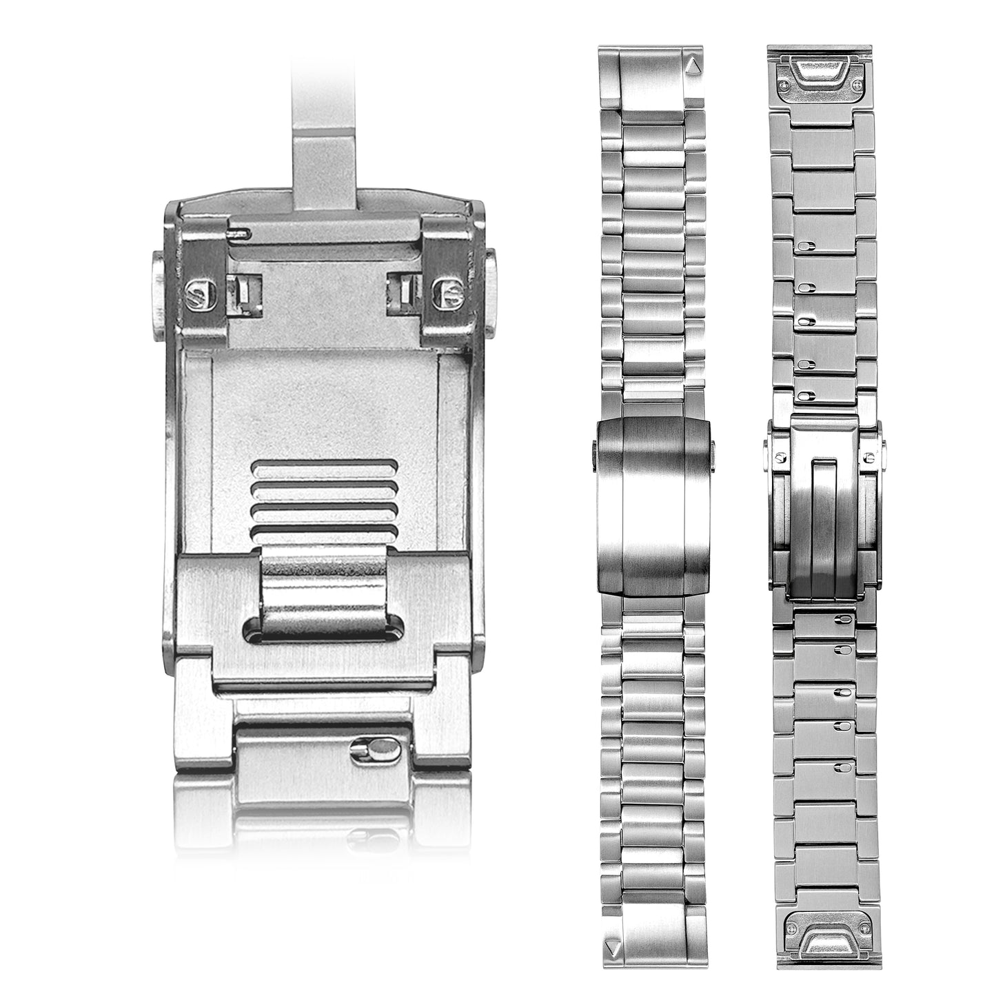 LDFAS Adjustable Buckle Titanium Band 22mm for Garmin Fenix 8/7 Pro/6 Pro/5 Plus, Epix Gen 2/Pro 47mm, Instinct 2（SSR）