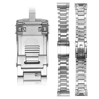LDFAS Adjustable Buckle Titanium Band 26mm for Garmin Fenix 8/7X/6X Pro/5X Plus（SSR）