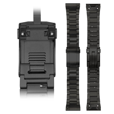 LDFAS 26mm Titan-Armband für Garmin Fenix 8/7X Pro – Verstellbare Schließe SSR