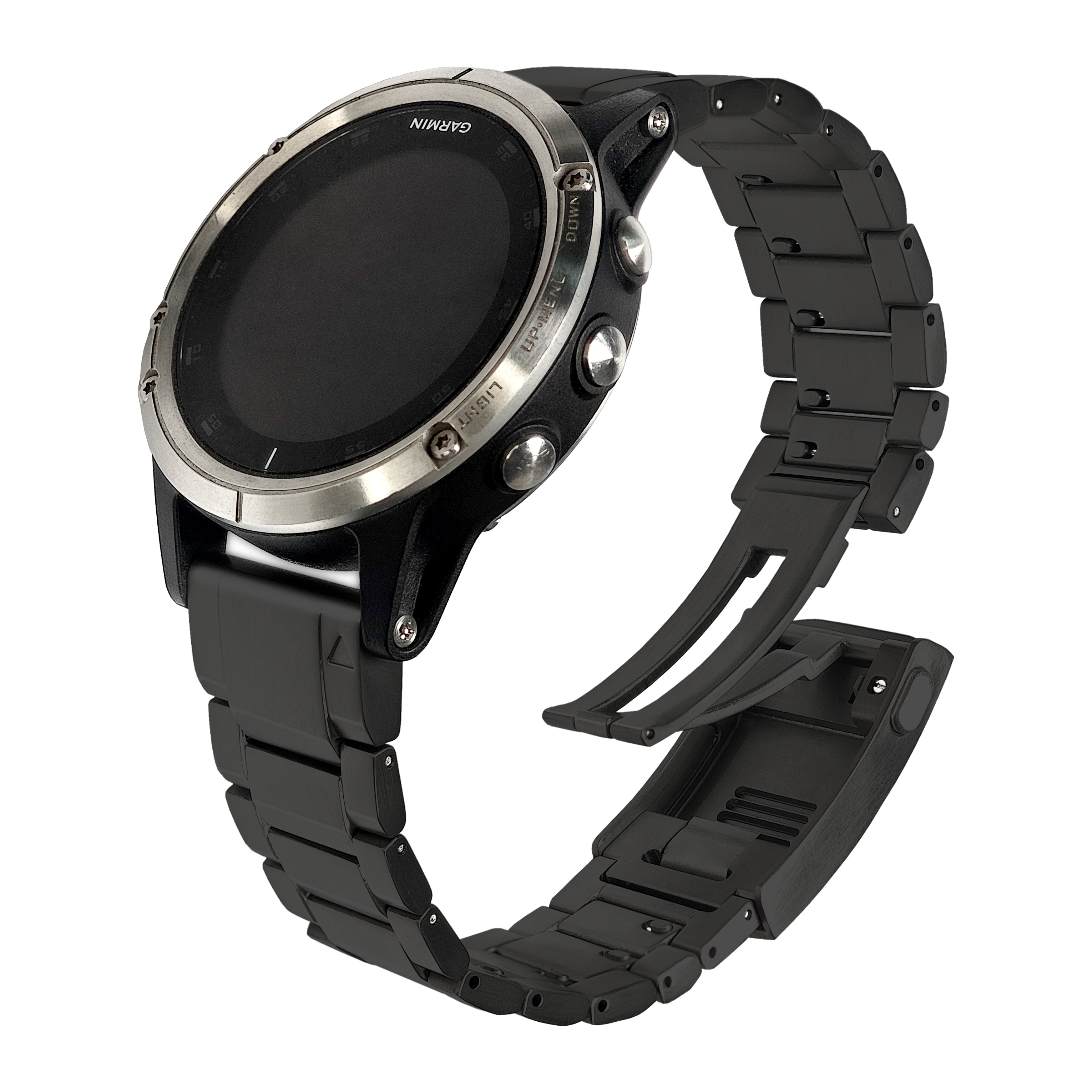 Garmin Fenix 26mm Titanium Band Adjustable | LDFAS
