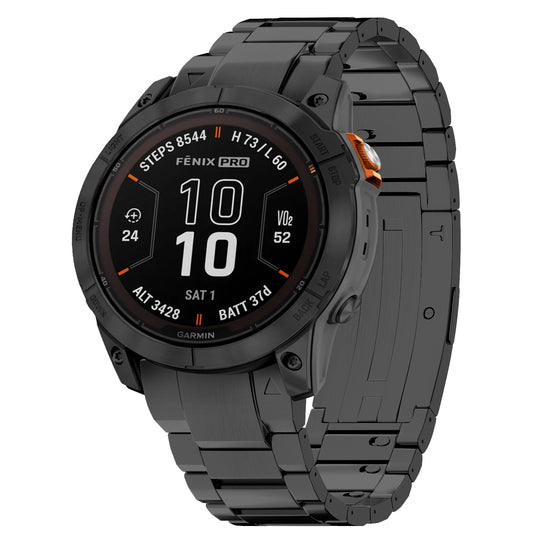 Titanium Band 22MM for Garmin Fenix 8/7/6 Pro/5 Plus (SSR)