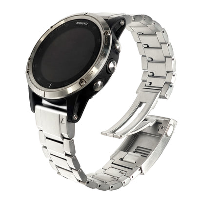 LDFAS Adjustable Buckle Titanium Band 26mm for Garmin Fenix 8/7X/6X Pro/5X Plus（SSR）