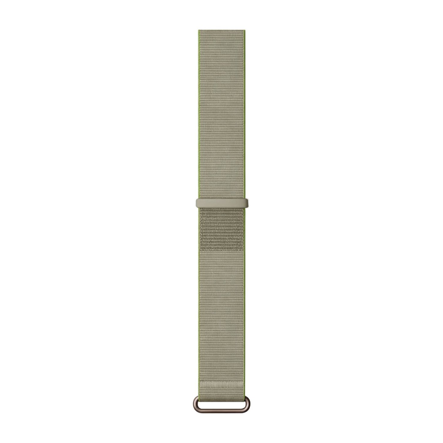 LDFAS Nylon Elastic Band for Garmin Cirqa Smart Band in Olive Green - flat lay
