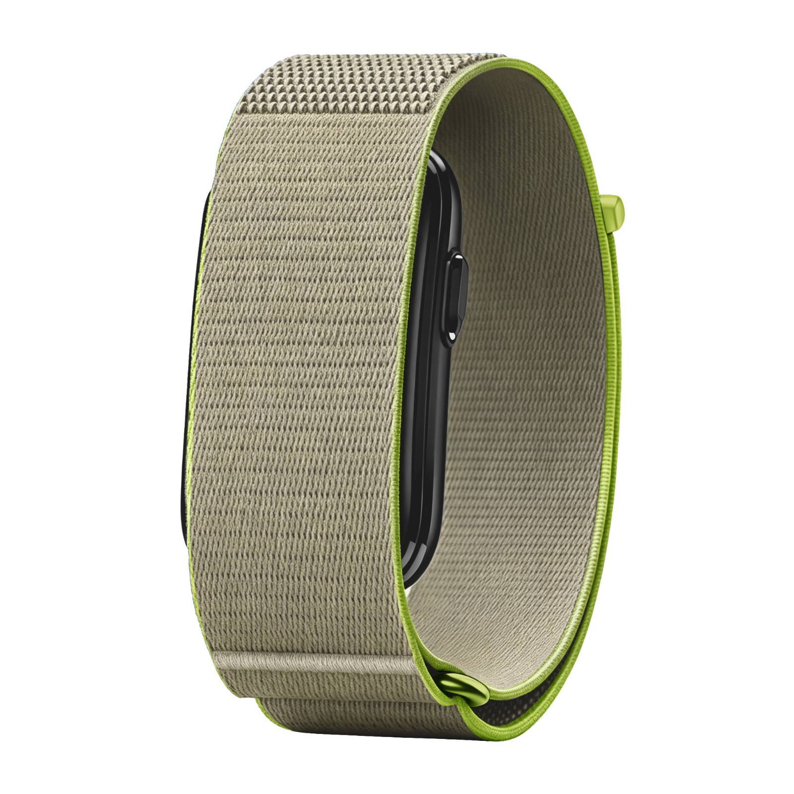 LDFAS Nylon Elastic Band for Garmin Cirqa Smart Band in Sand Beige - side view