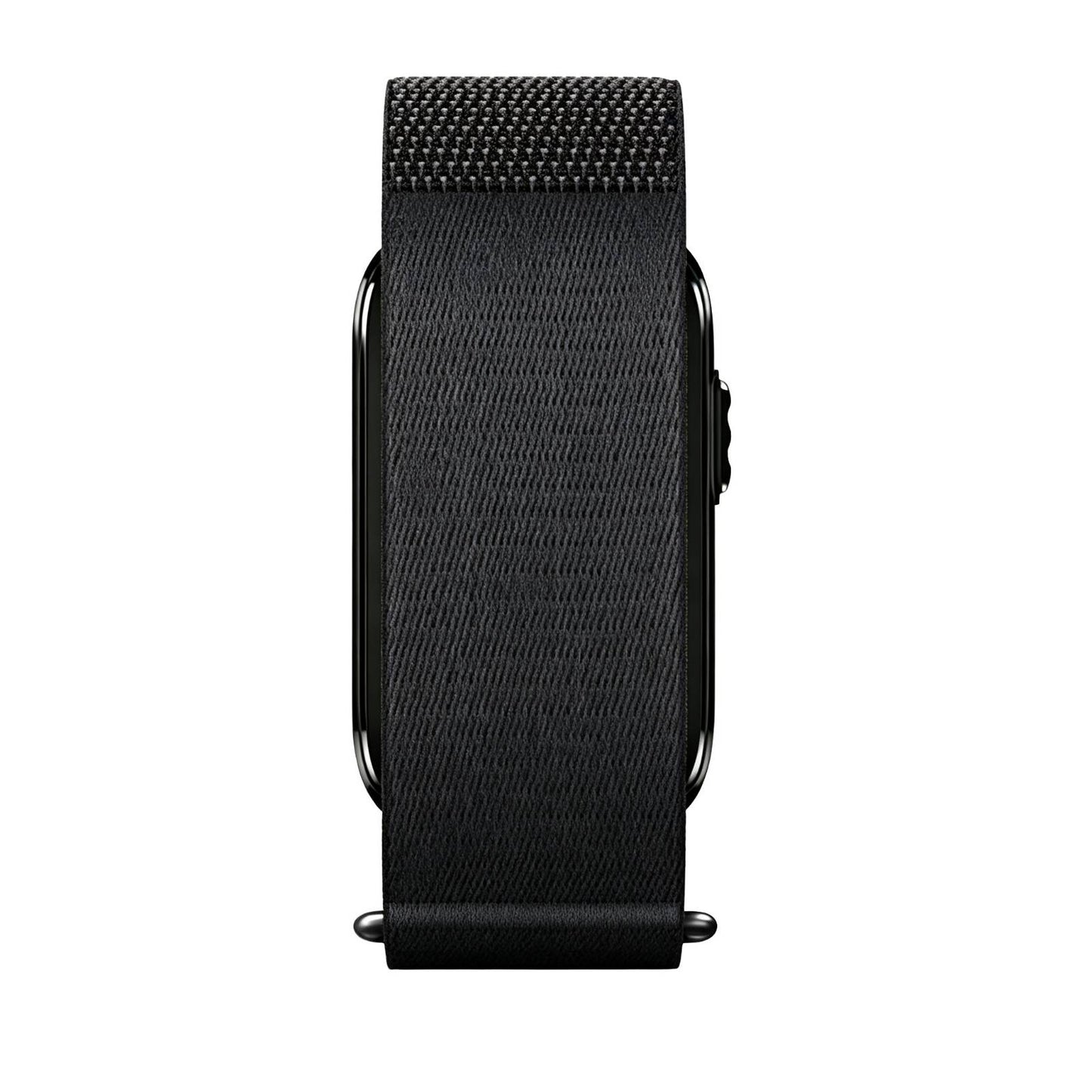 LDFAS Black Nylon Elastic Band for Garmin Cirqa Smart Band - front wrist view