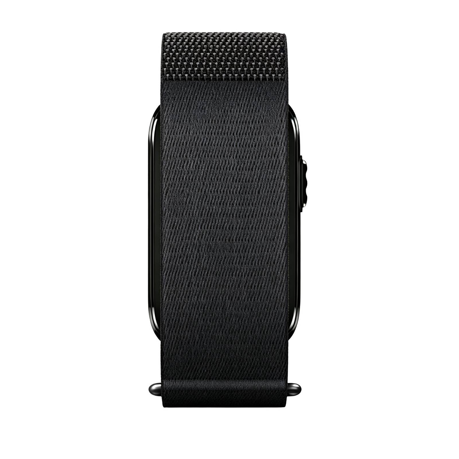 LDFAS Black Nylon Elastic Band for Garmin Cirqa Smart Band - front wrist view