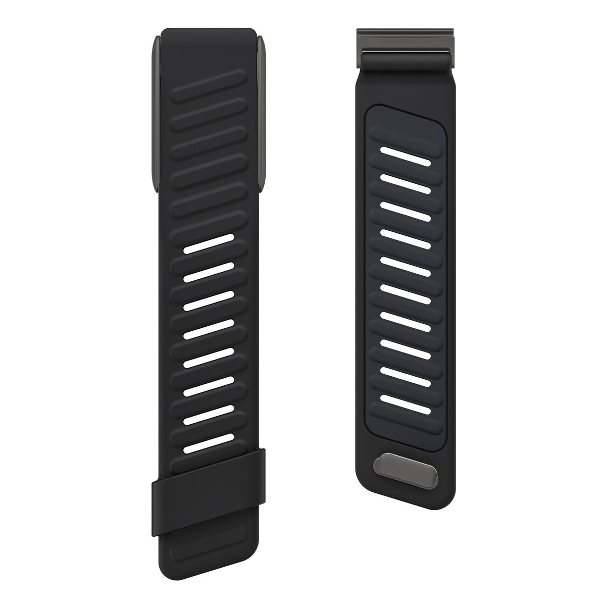 LDFAS Silicone Sport Band for Whoop 5.0 / MG | Black & Light Gray