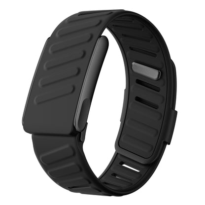 LDFAS Silicone Sport Band for Whoop 5.0 / MG | Black & Light Gray