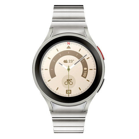 LDFAS Titan-Armband für Galaxy Watch 7/6 Classic – Curved Buckle SSR